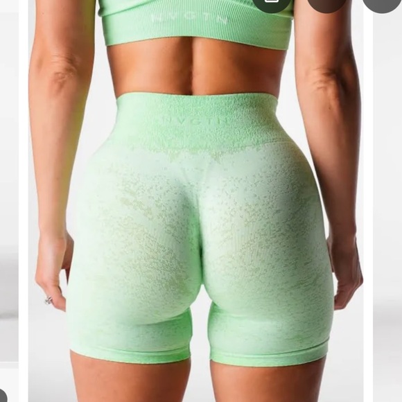 NVGTN Pistachio Digital Seamless Shorts - Picture 1 of 1